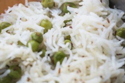 Read more about the article Super Easy Peas Pulav Rice Recipe
